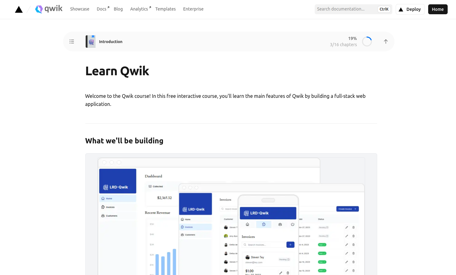 Learn Qwik Introduction